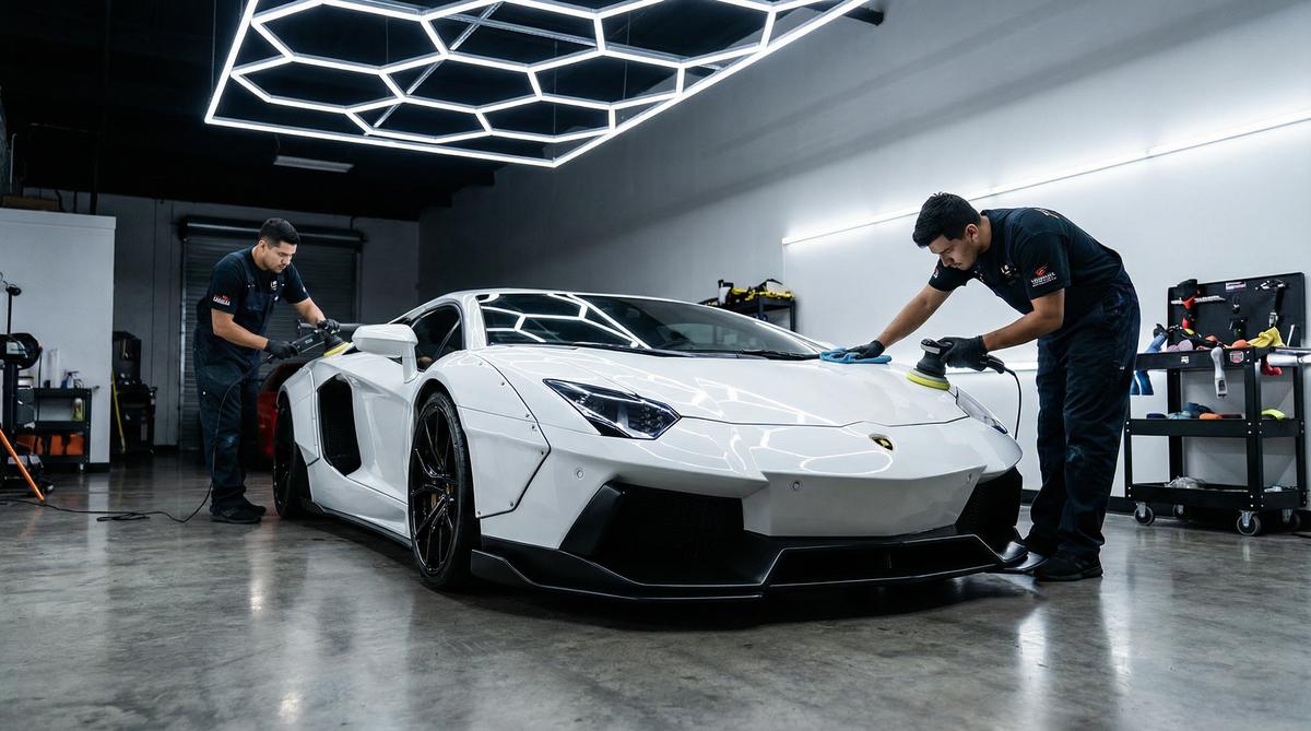 福利姬汽车美容视频